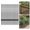 Black-4ft, variant on Yiwa Heavy Duty Green Metal U-Channel Fence Posts, 15 Pack with Anchor Plates, No Dig, Rust Resistant, Outdoor Support for Garden, Yard, Wire Fencing, Green, 5ft(152.4cm)