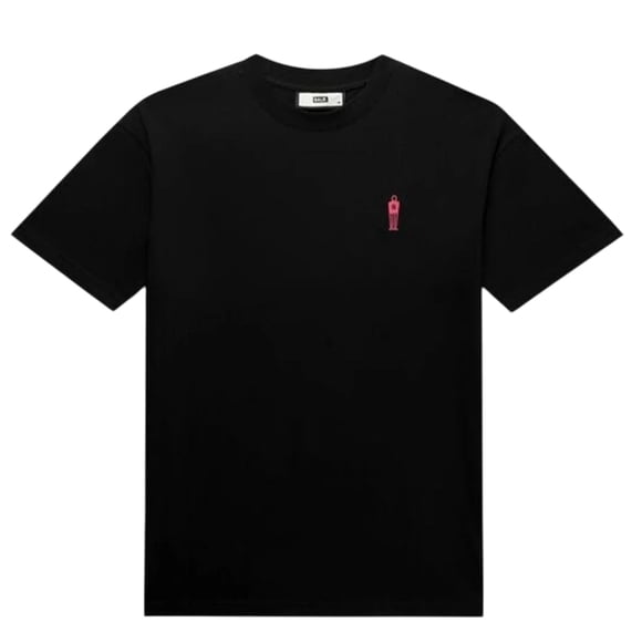 Playera T-Shirt BALR The Wall Box Jet Black