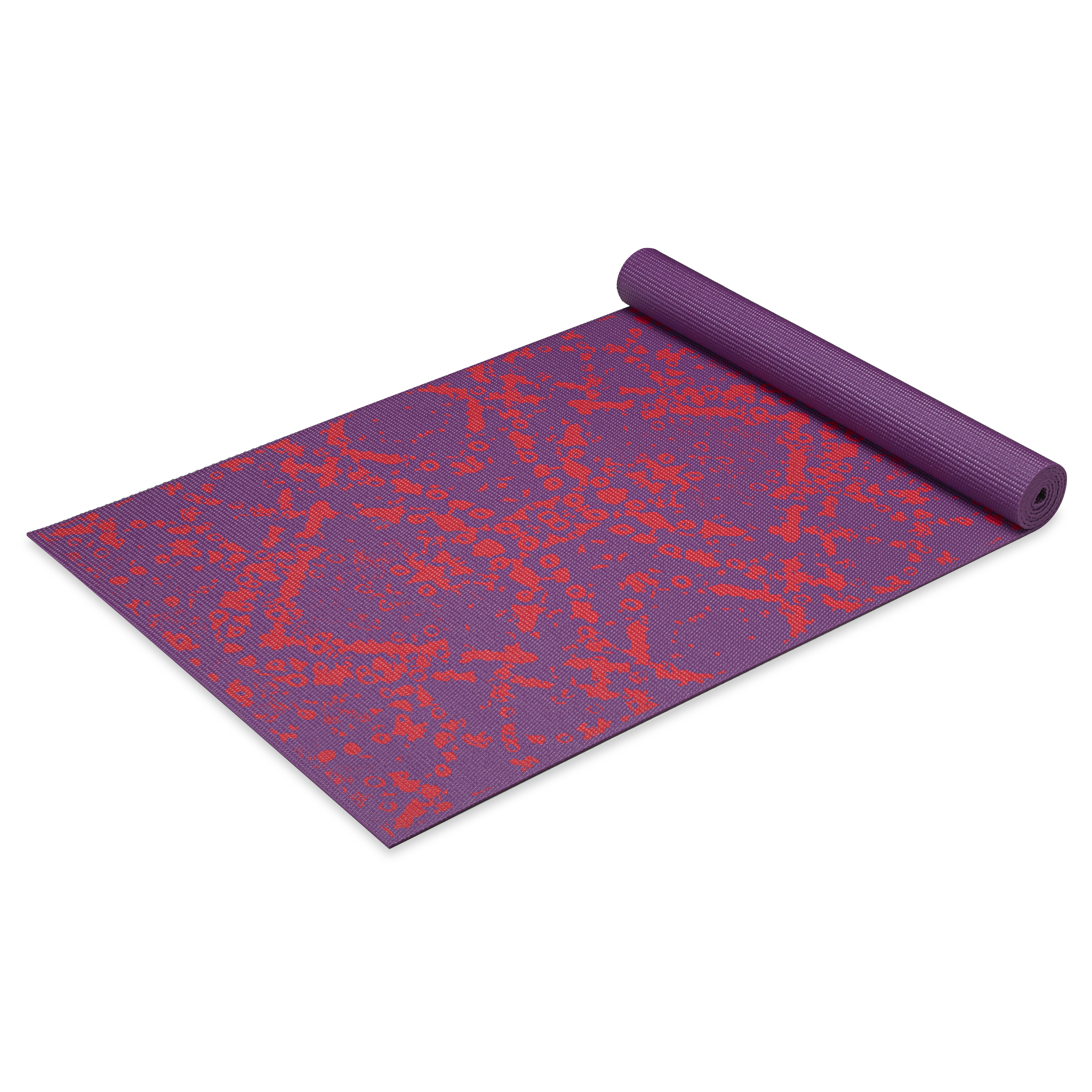 Gaiam Yoga Mat 6mm Coral Infinity