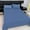 ZZ Blue, variant on Zhi Solid Color Plain Bed Sheet Set Household Dormitory Use Soft Breathable Fabric Comfortable Bedding for Single and Double Beds