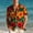 Multicolor_0, variant on Timoontee Hawaiian Shirt For Men Unisex Summer Beach Casual Short Sleeve Button Down Shirts Printed Clothing Multicolor L