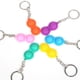 thumbnail image 1 of New Rat Killer Pioneer Keychain Pendant Silicone Mini Pressure Relief Toy Fingertip Decompression Rainbow Toy keychain heqiyong LED, 1 of 2