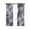 Blue, variant on Grey Blue Brown Blackout Curtains 54 Inches Long for Bedroom, Abstract Gradient Color Blocks Geometric Thermal Insulated Room Darkening Black Out Window Curtain Panels Grommet Drapes for Living Room