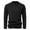 Black, variant on Long Sleeve Shirts for Men Fake Two Storey Solid Color Casual Fitness Sport Permeability Round Neck Long Sleeve Top