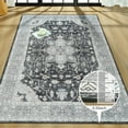 thumbnail image 7 of Ultrug Vintage Rugs Soft Accent Area Rug for Bedroom Living Room Home Decor Carpet,5'x7',Gray, 7 of 7