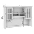 thumbnail image 5 of Westbrook 60W Computer Desk Hutch by Bush Furniture, 5 of 6