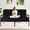 Black, variant on 8‑Inch Queen Folding Mattress, Corduroy Anti‑Slip Floor & Sofa Futon Mattress, Black