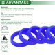 thumbnail image 4 of Sello de Aceite Universal UN Lip Sello Anillo Sello de Eje Rotativo 32x40x8mm Alta Presión TPU Azul 5 Pcs, 4 of 7