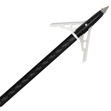 Open Box Rage Black Series Cut-on-Contact 2-Blade Mechanical Broadhead