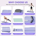 thumbnail image 4 of 2025 New violet Pilates board, 6-in-1 multi-functional foldable abdominal trainer, suitable for home use, equipped with knee and elbow pads 1 piece, 4 of 8