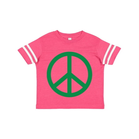 

Inktastic Green Symbol Peace Sign Gift Toddler Boy or Toddler Girl T-Shirt