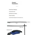 thumbnail image 5 of Correa de transporte con asa cinturón de nailon ajustable para mover cajas y levantar equipaje de supermercado color azul., 5 of 5