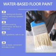 thumbnail image 3 of Louis Forest Epoxy Floor Paint, High-Gloss Marble Effect Epoxy Floor Coating, 3 of 5