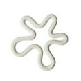 thumbnail image 2 of Cqxid Placemat Under $5 Silicone Trivet Mat Table Mat Multipurpose Hot Pot Holder Non Slip Cups For Drinks Dining Table Apartment Black, 2 of 6