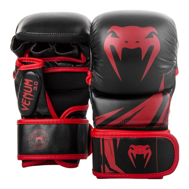 Guantes de Entrenamiento Venum Challenger 3.0 Negro/Rojo para MMA
