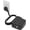 Black(Flat Cord), variant on 6 Ft Surge Protector Power Strip - 8 Widely Outlets with 4 USB Ports, 3 Side Outlet Extender with 6 Feet Extension Cord, Flat Plug, Wall Mount, Desk USB Charging Station, ETL,White