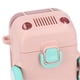 thumbnail image 2 of 500ml Portable Car Water Cup with Straw Flip Lid Cartoon Style Leak-Proof Pink Water Bottle with Brush, 2 of 4