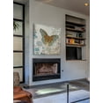 thumbnail image 4 of Marmont Hill "Blue Linen Butterfly" Painting Print on Canvas, 4 of 7