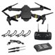 thumbnail image 2 of Gwong Juguete Vuelo estable de DRONE del RC plegable 4k Disparo del giroscopio de seis ejes Photography Mini Quadcopter para principiantes Gwong 30014269, 2 of 6