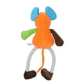 thumbnail image 5 of Millie Mouse Teddy Medium Rope Soft Plush Play Dog Toy With Squeak, 5 of 6