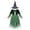 Green, variant on Girls Witch Costume Dress with Hat Set Toddler Halloween Fancy Dress