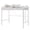White, variant on Twin Metal Loft Bed Frame – Space-Saving, Heavy Duty, Arched Guardrail, Safety Ladder – Modern Room Furniture, No Box Spring Needed