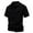 F_ Black, variant on YLSDY Men's Henley T-Shirt Short Sleeve Casual Lightweight Pullover Shirts Soft Stretch Basic Tees V Neck Metal Design Tops Coffee XXL