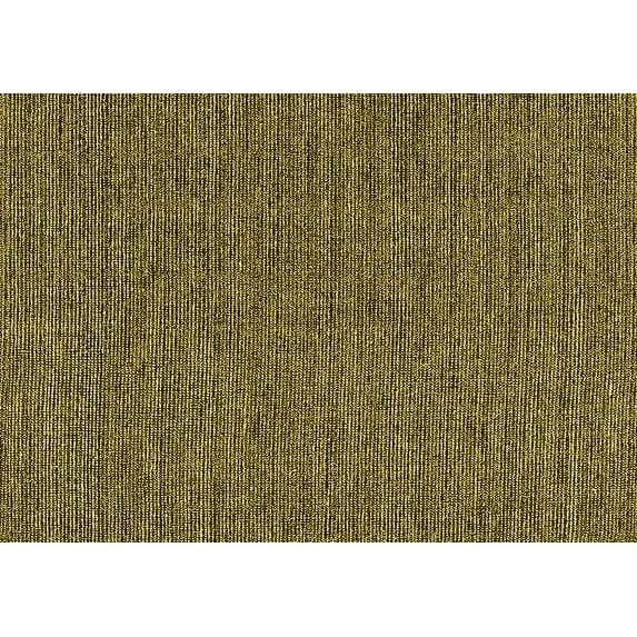 Ahgly Company Indoor Rectangle Solid Yellow Modern Area Rugs, 6' x 9'