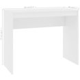 thumbnail image 4 of vidaXL Desk White 90x40x72 cm Engineered Wood, 4 of 4