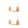 thumbnail image 1 of kurtrusly Photo Frame Picture Frames Wooden Base Decor Home Acrylic Cover 5inch Clear 7 Inch 2Set, 1 of 6