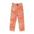 thumbnail image 4 of Daiia Men'S Beautiful Corals Pants,Bottoms Sleep Lounge,Pajama Pants,Pj Bottoms Drawstring And Pockets-X-Large, 4 of 9