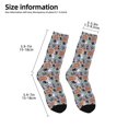 thumbnail image 2 of Rocae Happy Halloween for Girls Boys Crew Socks,Children's Socks, Kids Socks, Toddler Socks: Daily Wear with Kids School Uniform, 2 of 5