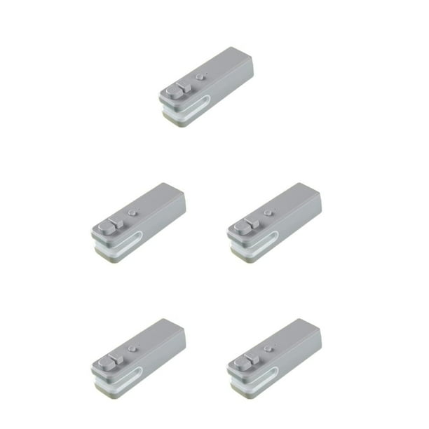 Matsuzay Máquina de sellado de bolsas de plástico con calor eléctrico, portátil, de mano, 300 mAh, para cocina, aperitivos, verduras, chips, Type2 NO2