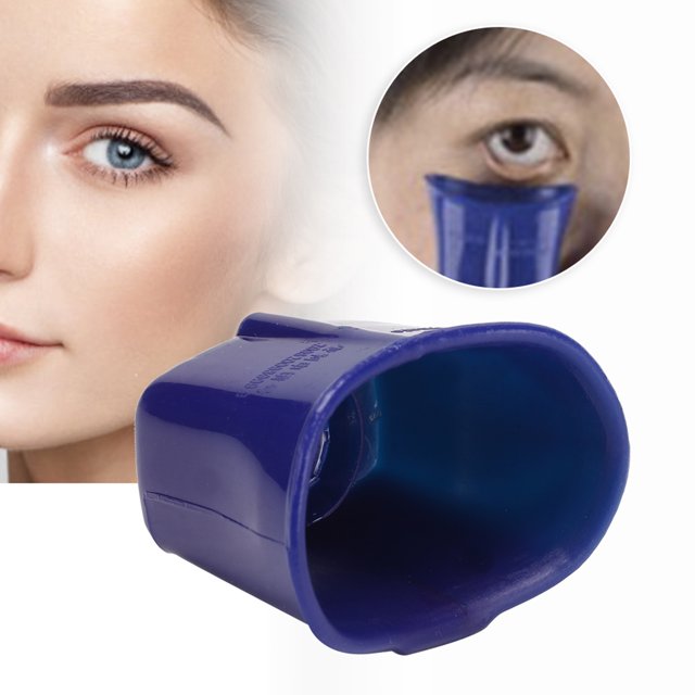 Eyedrop Guide,, Portable Accurate Eyedrop Applicator, Easy Sanitary With One Hand For Most People For Home For Any Ages For Any Places