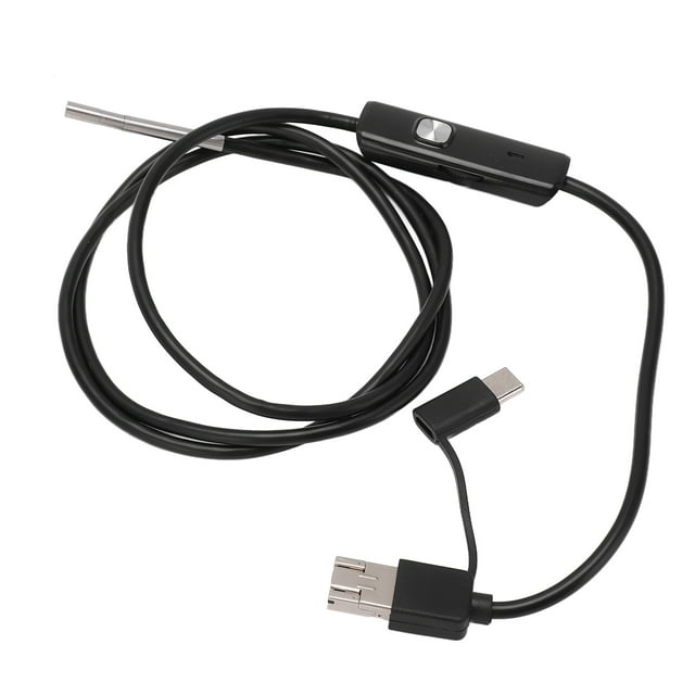 Caméra d'Inspection Numérique pour Endoscope HD avec Objectif 3,9 mm, Étanche IP67, Endoscope Industriel pour PC Ordinateur, 6 Lumières LED, Résolution 1280 X 720, Caméra d'Endoscope USB