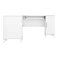 thumbnail image 3 of Bush Furniture Somerset Bureau en L 60W avec Rangement Blanc, 3 of 10
