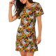 thumbnail image 2 of Balery Sloth on the Branch Camisón de manga corta con cuello redondo para mujer, cómodo y elegante., 2 of 6