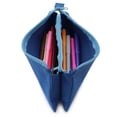thumbnail image 3 of Pen+Gear Pochette organisatrice à 3 compartiments avec zip contrasté, 3 of 5