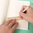 thumbnail image 4 of EeaseCA 12Pcs Wood Rulers Measuring Rulers Students Rulers Math Learning Rulers Clear Printing Rulers, 4 of 8