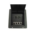 thumbnail image 1 of ProCraft Pro Audio Recessed Stage Floor Box.1 AC Duplex 4 Channel Any Config â€¦, 1 of 1
