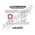 thumbnail image 3 of Wilwood 140-11398-D Forged Dynapro Low-Profile Rear 11" Big Brake Kit With Black Calipers and Drilled Rotors, Compatible with GM 10 & 12 Bolt Rear Axle With OE C-Clip and 2.75-2.81 Offset, 3 of 3