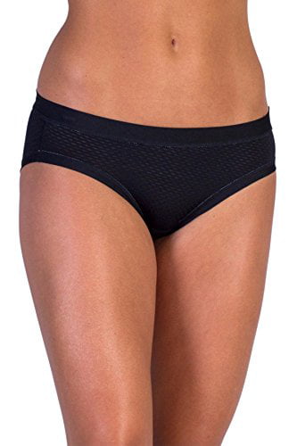 ExOfficio Women's Give-N-Go Sport Mesh Bikini Brief, Black, Medium -  Walmart.com