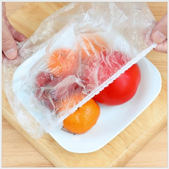TechWave 100 One- Fresh-Keeping Covers With Elastic Mouth Silicone Food Storage Containers Flat Reusable Bag Organizer Baby Food Bags Freezer Reusable Size Beeswax Sheets Silicone Vegetable Storage