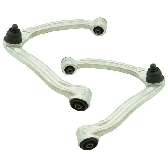 TRQ Front Upper Aluminum Control Arm Ball Joint LH RH Pair Set 2pc for M35 M45 PSA85780