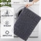 thumbnail image 5 of MeyJey Juego de 4 Tapetes de Baño, Tapetes de Baño, Tapete de Baño de Microfibra Antideslizante, Ultra Suave, con Contorno en Forma de U, Tapete de Baño para Baño, Ducha en el Suelo, Gris Oscuro, 5 of 15