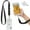 Black, variant on Phone Lanyard, Neck Strap and Wrist Tether Key Chain Holder Universal for Phone Case Anchor Fit All Smartphones