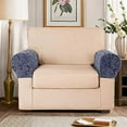 thumbnail image 4 of Stretch Armrest Covers Jacquard Sofa Armrest Cover Sofa Armrest Covers Armchair Slipcover Furniture Protector Recliner Sofa Arm Slipcovers, 4 of 8