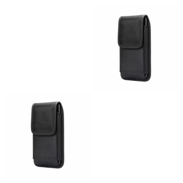 Funda para teléfono inteligente Methold con cinturón y clip negro