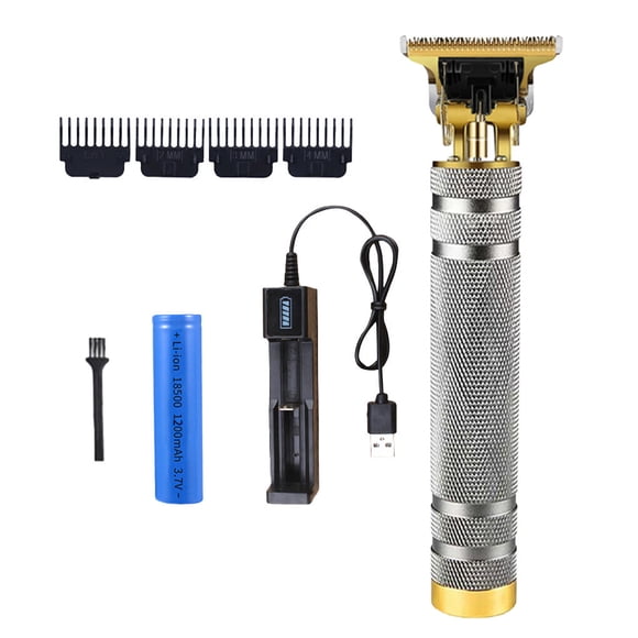 Qarigey Cortadora de pelo recargable por USB para hombre, máquina para cortar cabello con pantalla LCD, herramienta de estilismo para corte de Type3 NO3