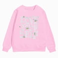 thumbnail image 4 of TOWED22 Girl's Sweatshirt Oversized Cute Graphic Crewneck Long Sleeve Pullover Tops,3Y, 4 of 4